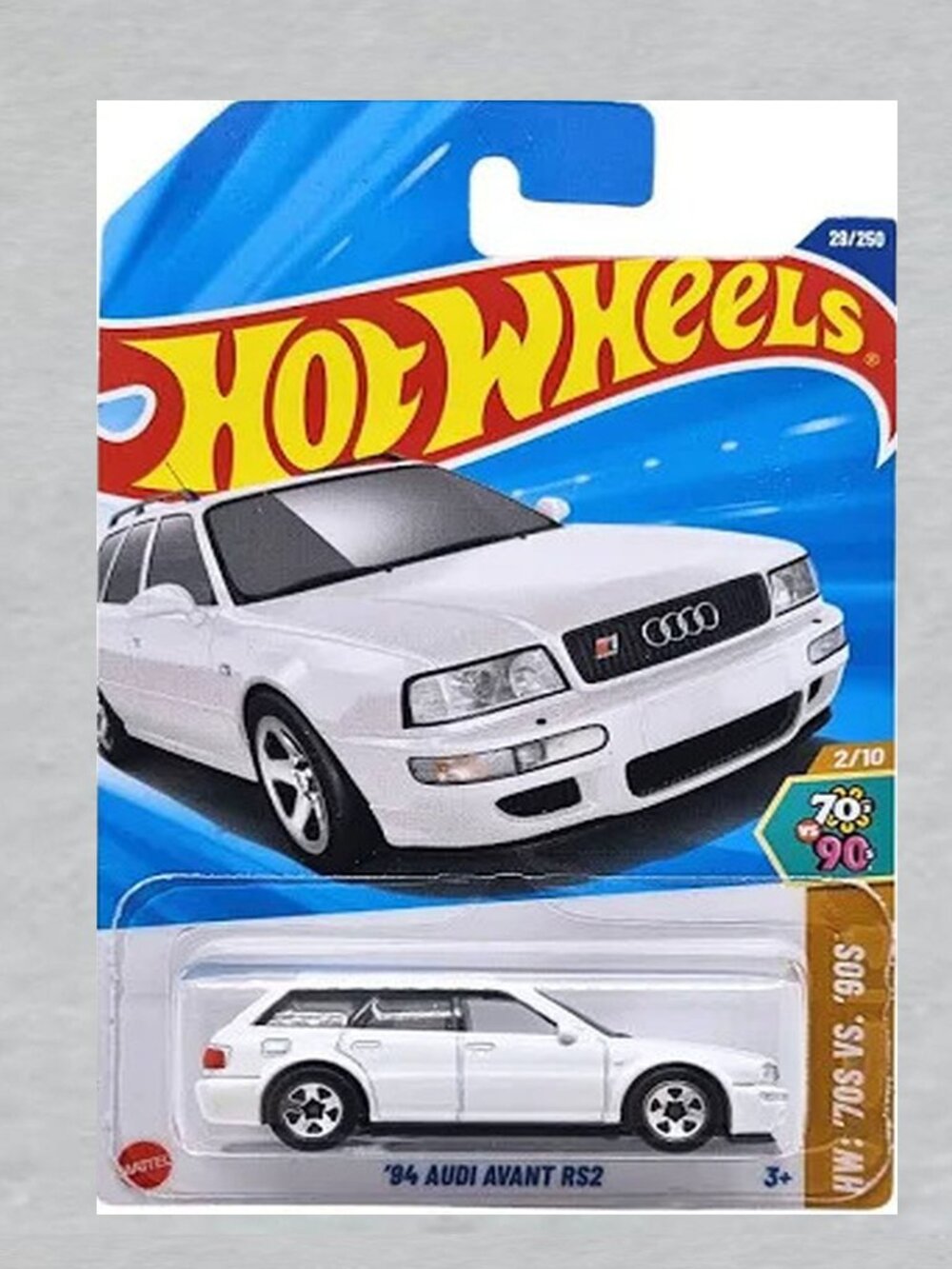 Hot Wheels '94 Audi Avant RS2 WHITE